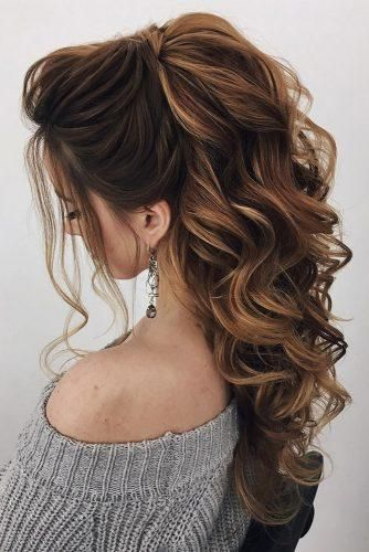 social ornament Curly Prom Hairstyle