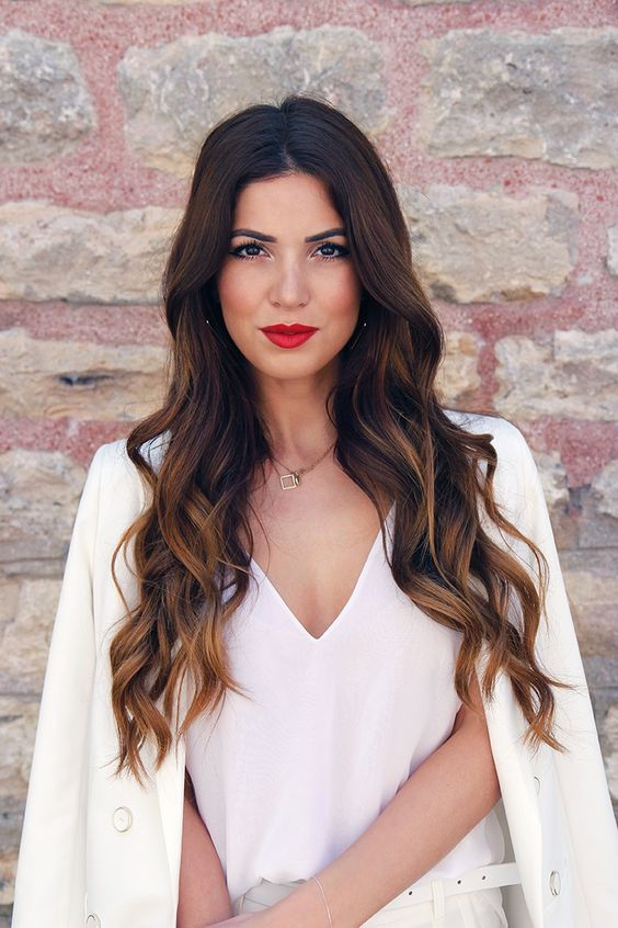 long waves Long Hairstyles For Round Faces