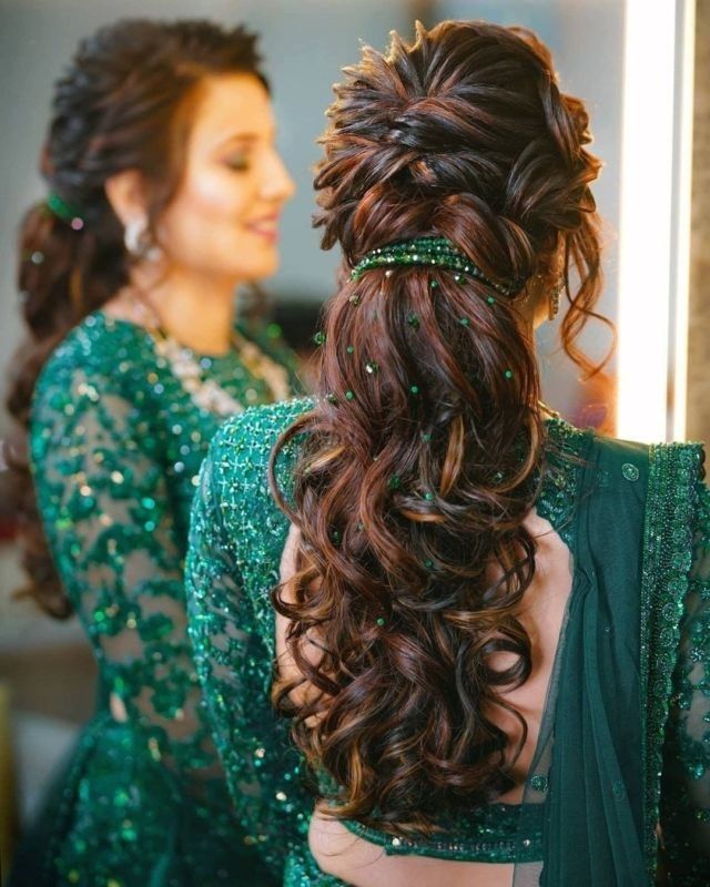 30 Open Hairstyles With Lehengas Wedding Ideas 2023 - MyGlamm
