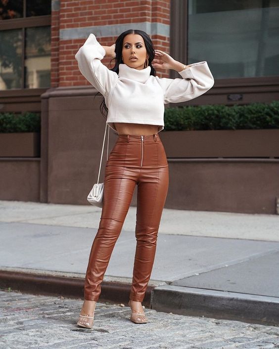 Leather Leggings Outfit 