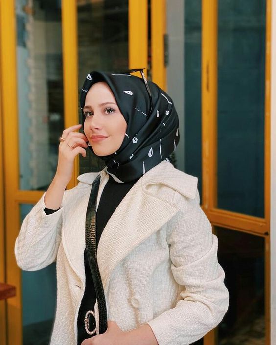 outfit hijab karen