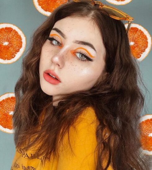 Orange Makeup Looks