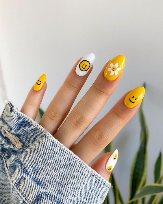 Emoji Nail Design